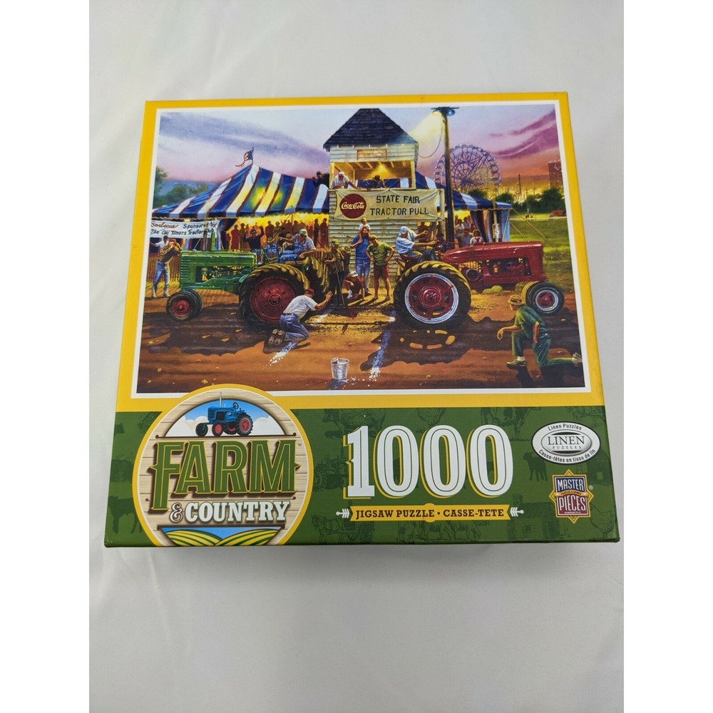 Farm & Country 1000 Pc Jigsaw Puzzle Masterpieces Inc New
